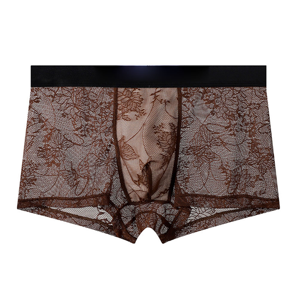 섹시한 남성용 메쉬 속옷, 란제리 트렁크, 투명 메쉬  - Boxer Shorts Modal 리뷰 및 가격
